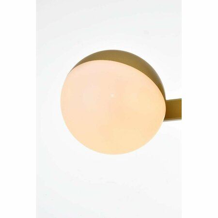 CLING 110 V E12 2 Light Vanity Wall Lamp, Brass CL2954465